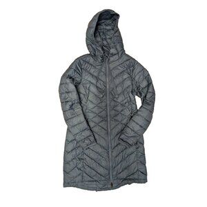 Lole thin Puffer Jacket womens size S Primaloft Slate Blue